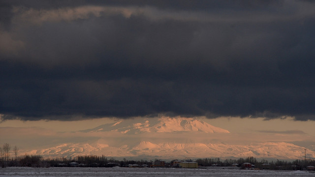 Doğu'da kar yağışı