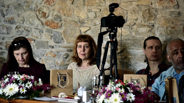 Fransız gazeteci ve yazarlar Bodrum'da