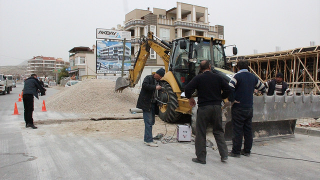 Konya'da göçük: 1 yaralı