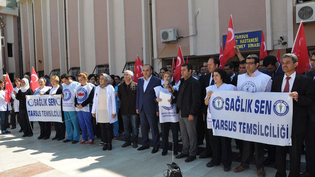 Mersin'de bir doktor darbedildi