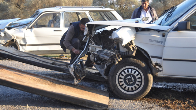 Muğla'da trafik kazası: 4 yaralı
