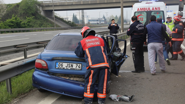Sakarya'da trafik kazası: 5 yaralı