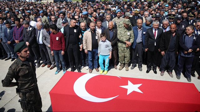 Şehitler son yolculuğuna uğurlandı!