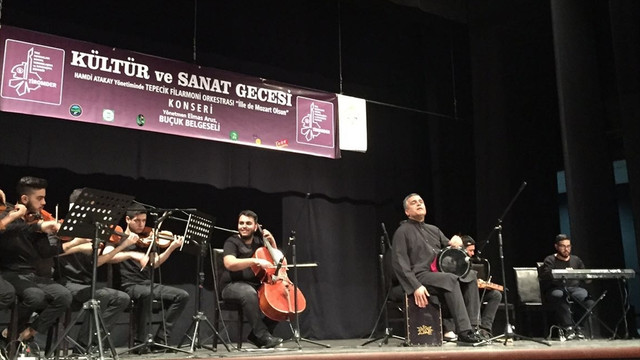 Tepecik Filarmoni Orkestrası Tire'de konser verdi