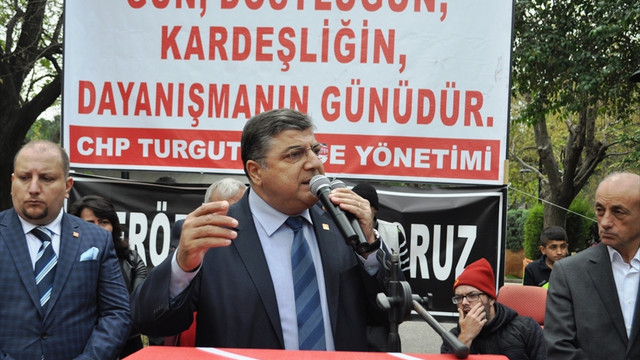 Turgutlu'da teröre lanet yürüyüşü