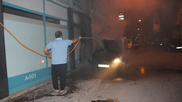 Yangına taşıma suyla müdahale