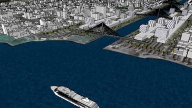 Lokasyon belli değil ama Kanal İstanbul manzaralı evler yok satıyor!