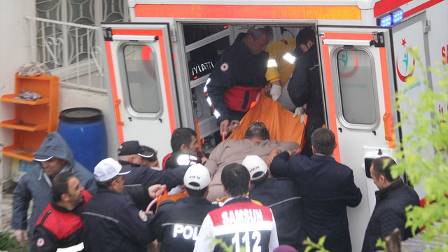 300 kiloluk tacizci ambulansla gözaltına alındı