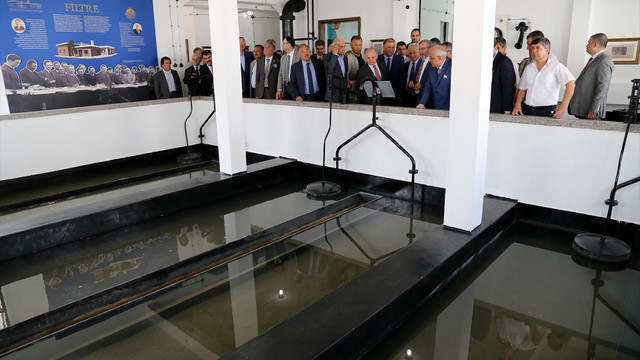Mersinde 78 yıllık su arıtma tesisi müze oldu