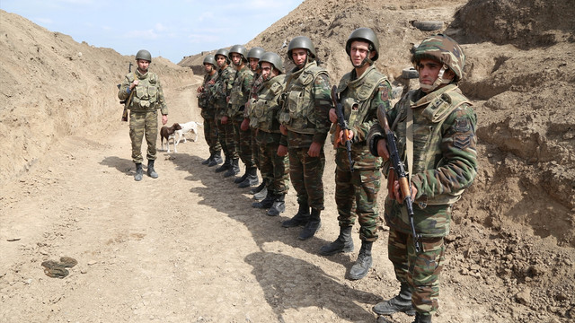 AA, çatışmaların yaşandığı cephe hattında