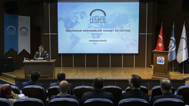 AA'nın Diplomasi Muhabirliği hizmet içi eğitimi başladı