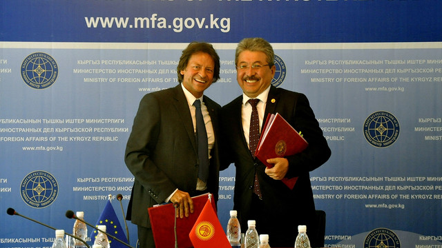 ABden Kırgızistana 50 milyon avro maddi destek