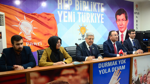 Adalet Bakanı Bozdağ, Bitlis'te: