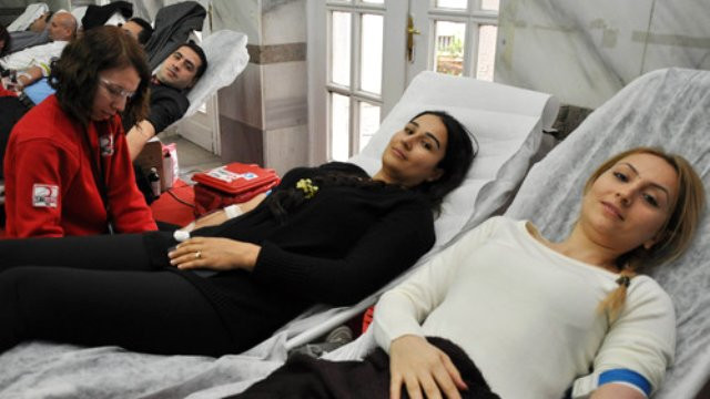 Saraybosnada kan bağışı kampanyası düzenlendi