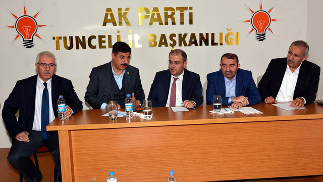 AK Parti milletvekilleri Tunceli'de