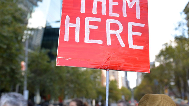 Avustralya'da hükümetin mülteci politikası protesto edildi