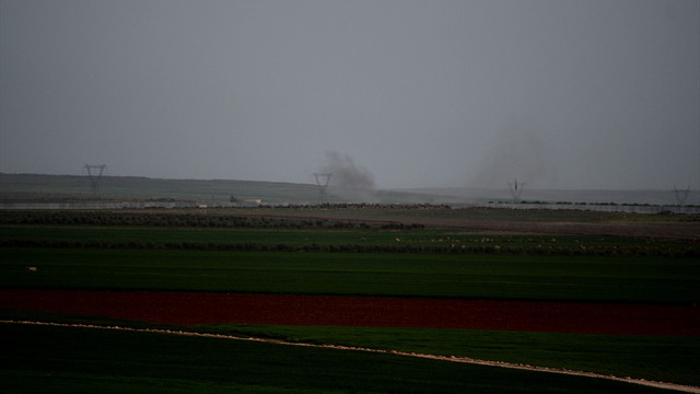 Azez'de DAEŞ ile ÖSO arasındaki çatışmalar