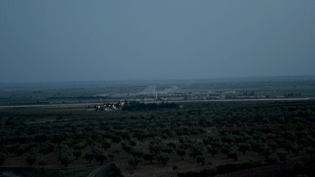 Azez'de DAEŞ ile ÖSO arasındaki çatışmalar