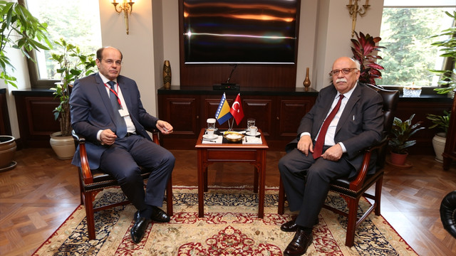 Bakan Avcı, Bosna Hersek Sivil İşler Bakanı Osmanovic ile görüştü