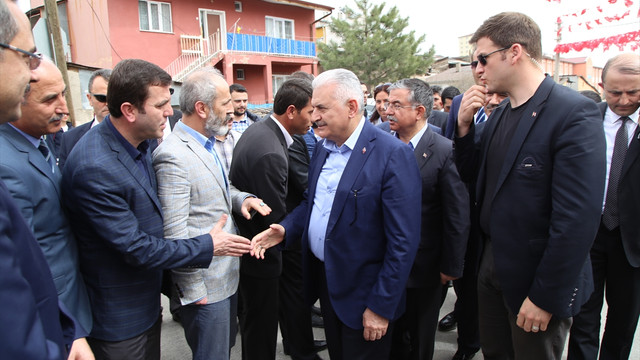 Bakanlar Yıldırım ve Yılmaz Sivas'ta