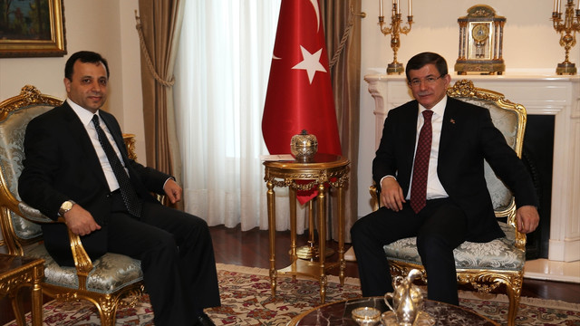 Başbakan Davutoğlu'nun kabulü