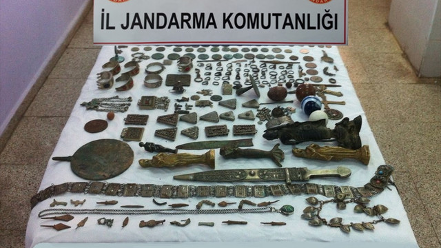 Batman'da tarihi eser kaçakçılığı