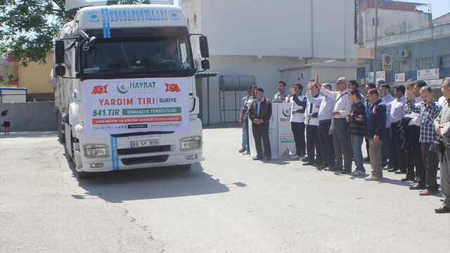 Bayırbucak Türkmenlerine yardım