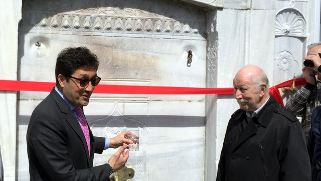 Beşiktaş'taki tarihi çeşmeler restore edildi