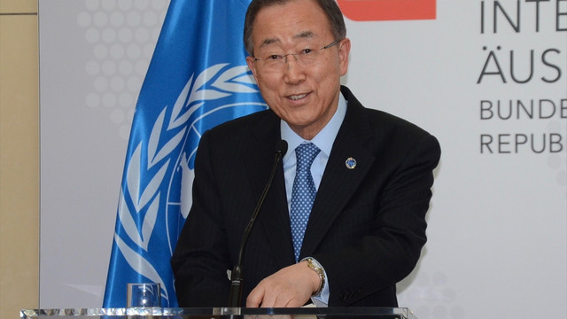 BM Genel Sekreteri Ban Viyana'da