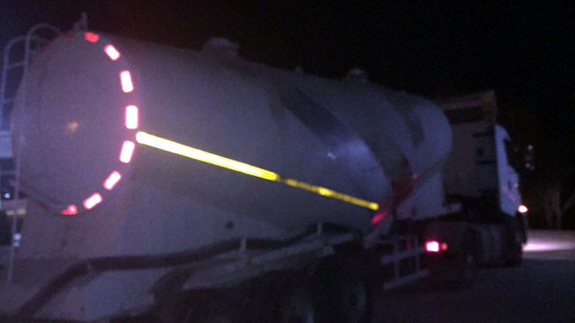 Çimento tankerinde sigara kaçakçılığı