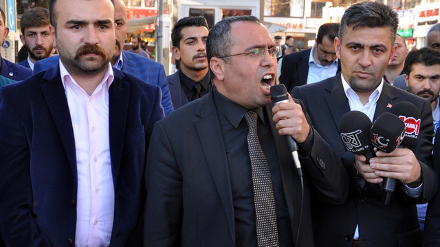 Çorum'da terör ve cinsel istismar olaylarını protesto