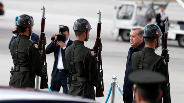 Cumhurbaşkanı Erdoğan Azerbaycan'a gitti