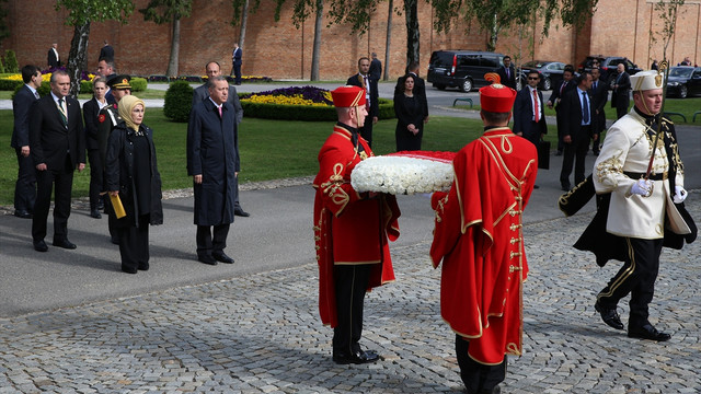 Cumhurbaşkanı Erdoğan Hırvatistan'da