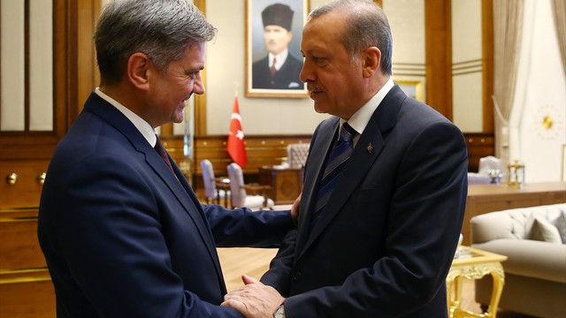 Cumhurbaşkanı Erdoğan'ın kabulü