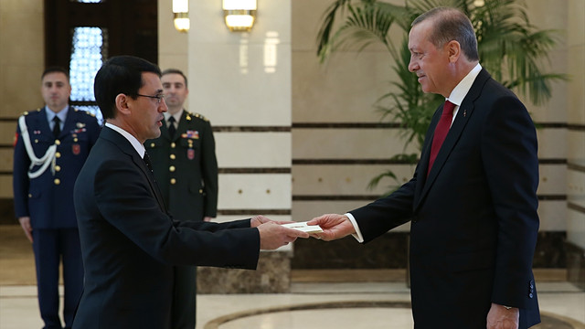 Cumhurbaşkanı Erdoğan'ın kabulü