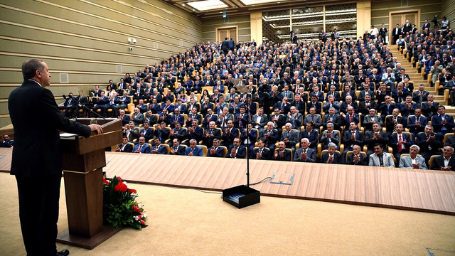 Cumhurbaşkanlığı Külliyesi'nde Muhtarlar Toplantısı