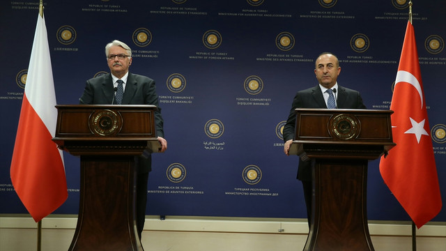 Çavuşoğlu - Waszczykowski ortak basın toplantısı