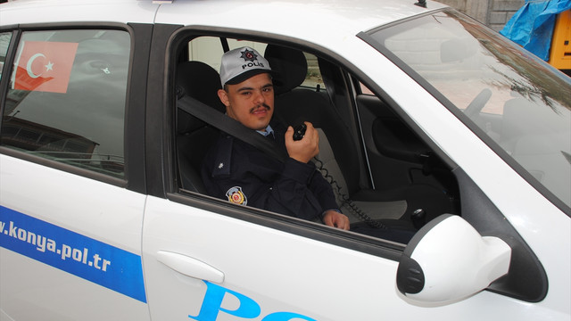 Down sendromlu Gökhan'ın hayali gerçek oldu