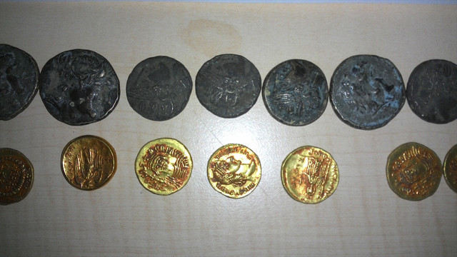 Edirne otogarında sikke operasyonu