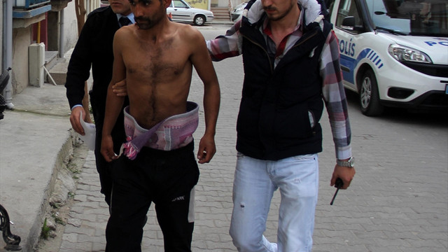 Edirne'de camide hırsızlık girişimi