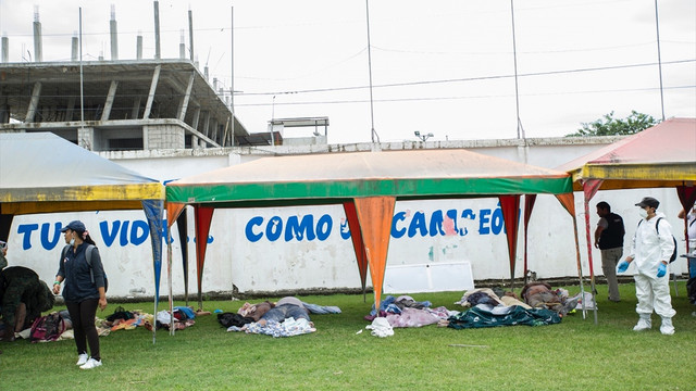 Türkiye'den Ekvador'a destek