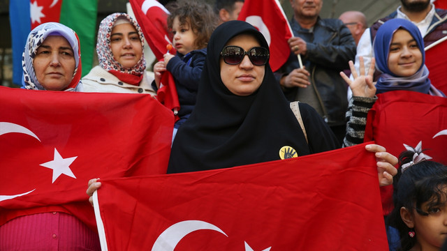 Ermeni iddiaları New Yorkta protesto edildi