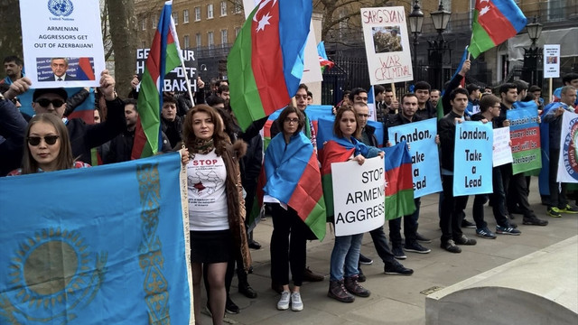 Ermenistan, Londra'da protesto edildi