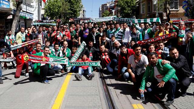 Eskişehir'de taraftarlar yürüdü