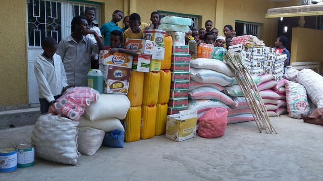 Etiyopyalı yetimlerin yüzünü güldürüyorlar