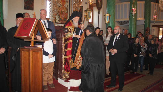 Fener Rum Patriği Bartholomeos Gökçeada'da