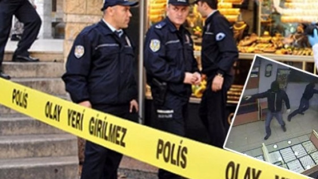 Ümraniyede kuyumcu soygunu