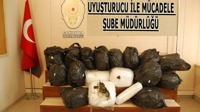 Gaziantep'te uyuşturucu operasyonları