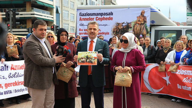 Gaziosmanpaşalı Anneler Cephede projesi