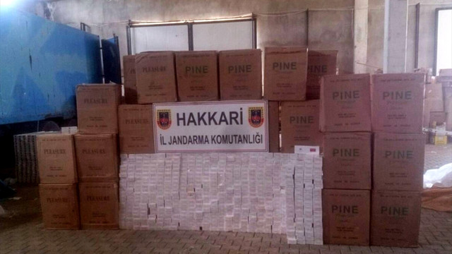 Hakkari'de sigara kaçakçılığı